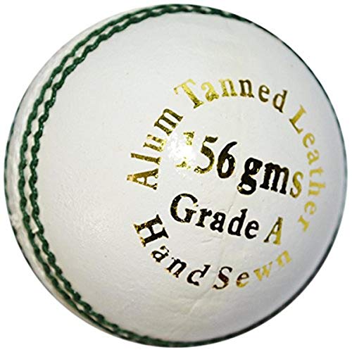 Kookaburra Gold King Cricket Ball, White