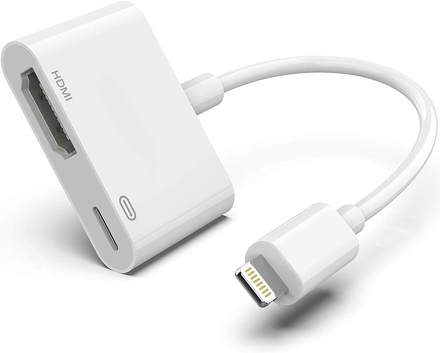 Apple Lightning to HDMI Digital AV Adapter,[Apple MFi Certified] …
