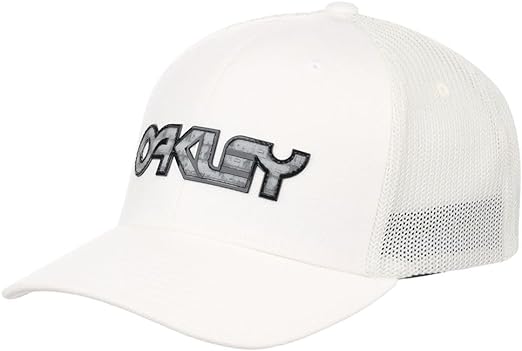Oakley Indy Hologram Wordmark Patch Trucker Stretch-Fitted Hat
