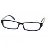 EyeBuyExpress Rectangle Blue Reading Glasses Magnification Strength 9.5