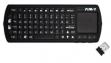 FAVI FE02 2.4GHz Wireless USB Mini Keyboard Backlit with Mouse Touchpad, Laser Pointer - US Version 