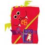 Sozo Baby-Boys Newborn Dragon Hooded Towel, Red, 0-2 Years