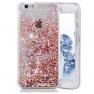 Urberry Iphone 7 Case,Running Glitter Cover, Sparkle Love Heart, Creative Design Flowing Liquid Floa…