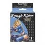 Rough Rider Singles "THE ORIGINAL" STUDDED CONDOMS Premium Lubricated Latex Condoms - 12 P