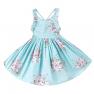 Bcaur Girls' 2T-12 Cotton Floral Dress Summer Back…