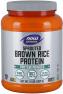 NOW Sports Nutrition, Sprouted Brown Rice Protein Powder, Unflavored, 2-Pound