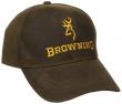 Browning Dura-Wax Cap, Brown, Semi-Fitte…