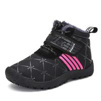 Boys Girls Winter Shoes Snow Boots Fur Lined Outdoor Shoes Slip On Ankle Boots