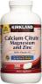 Kirkland Signature Calcium Citrate Magnesium and Zinc Vitamin D3 500 Tablets 500mg
