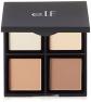e.l.f. Cosmetics Contour Palette, Four Powder Shades Perfectly Contour and Highlight Your Features, 