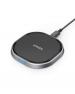 Anker Wireless Charger with USB-C, 15W Metal Fast Wireless Charging Pad, Qi-Certified, 7.5W Fast Cha