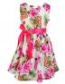 Kid Floral Cotton Girls Dresses Summer Girl Clothes Rose flower 2. 5-6 years