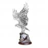 Crystal Eagle Sculpture: Soaring Majesty by The Bradford Exchange