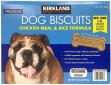 Kirkland Signature Premium Dog Biscuits Chicken Meal & Rice Formula 15 LB