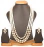 Touchstone "Contemporary Kundan Collection Indian Bollywood Look Bridal Jewelry Necklace in Ant