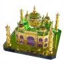 MARBLE STORE Taj Mahal Symbol of Love Crystal Gold Taj Mahal Miniature Show Piece,Multicolour