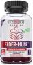 Elder-Mune Sambucus Elderberry Gummies - Antioxidant Flavonoids, Immune Support Gummy Vitamins, Zinc…