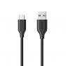 Anker PowerLine USB-C to USB 3.0 Cable (3ft) with 56k Ohm Pull-up Resistor for USB Type-C Devices In