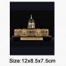 ZZKJXHJ US Capitol Crystal Architectural Model/Tourist Souvenir Decoration/Crafts Gifts, Can Be Used