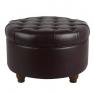 HomePop Large Button Tufted Ro…