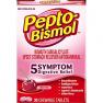 Pepto-Bismol 5 Symptoms Digestive Relief Chewable Tablets, Cherry 30 ea