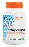Doctor's Best Serrapeptase, Non-GMO, Vegan, Gluten Free, Supports Healthy Sinuses, 40,000 SPU, 90 Co