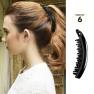 RC ROCHE ORNAMENT Womens Premium Hair Plastic Banana Classic Clincher Strong Hold Ponytail Maker Sty