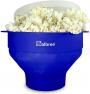 Original Salbree Microwave Popcorn Popper, Silicone Popcorn Maker, Collapsible Bowl BPA Free - 18 Co