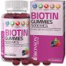 Bronson High Potency Biotin Gummies 5000 mcg Natural Hair Skin & Nails, Vegan Pectin-Based Non-G…