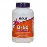 NOW Vitamin B-50 mg,250 Veg Capsules