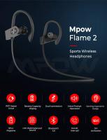 Mpow FLAME2 Bluetooth Headphones Sport, 12Hrs & Bluetooth 5.0 Wireless Sport Earphones, IPX7 Wat