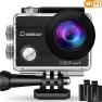 Crosstour Action Camera Underwater Cam WiFi 1080P Full HD 12MP Waterproof 30m 2" LCD 170°Wide-…
