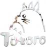 Funlife 55*54cm Totoro Design Mirror Effect Reflective wall stickers home decorWall Picture for Home