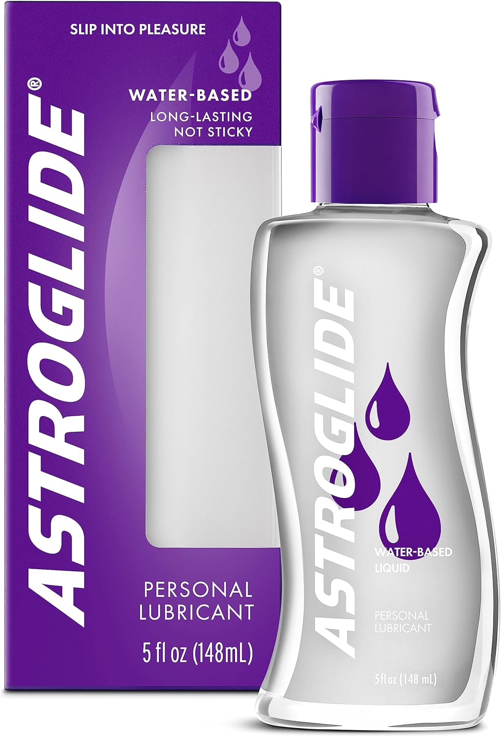 Astroglide Liquid, Water Based Personal Lubricant, 5 oz. 148ml
