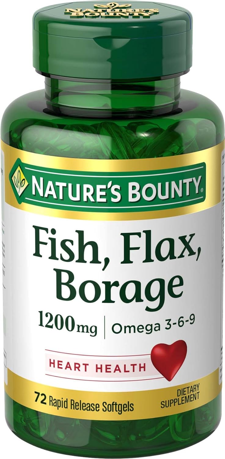 Natures Bounty Fish, Organic F…