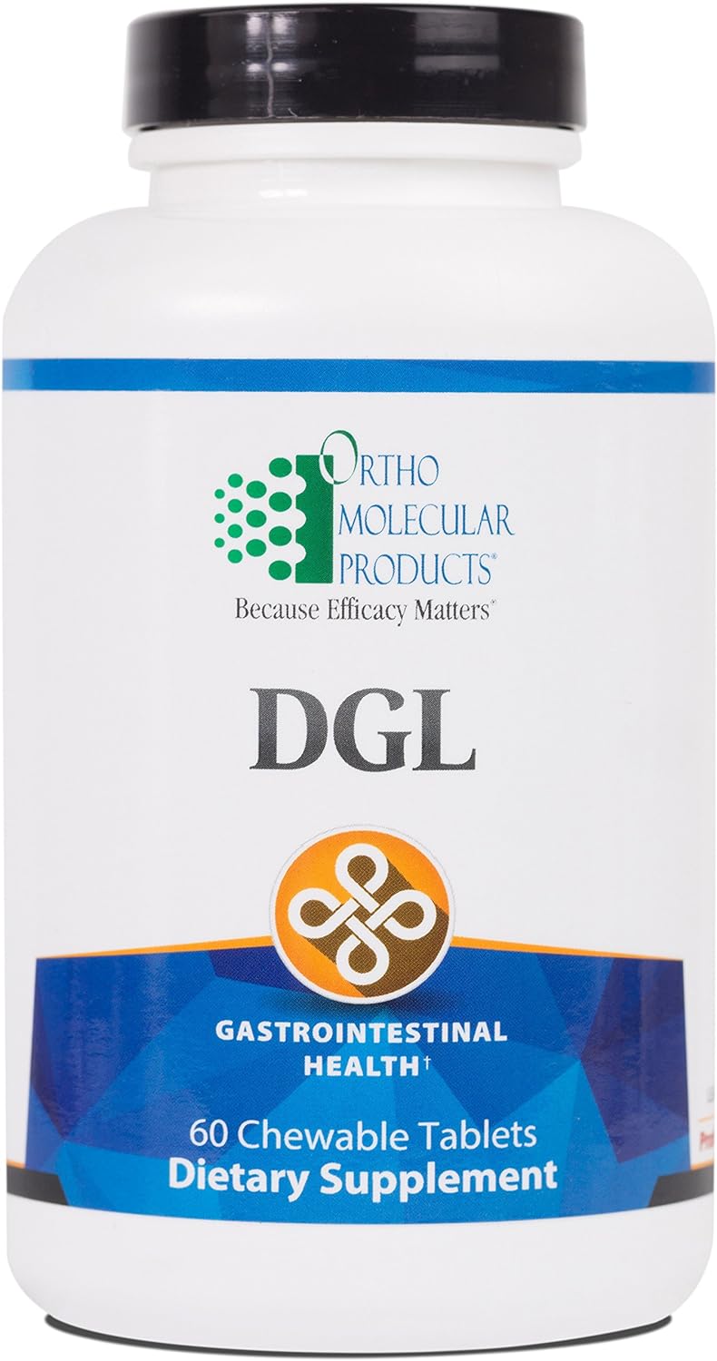 Ortho Molecular Products - DGL - 60 Tablets