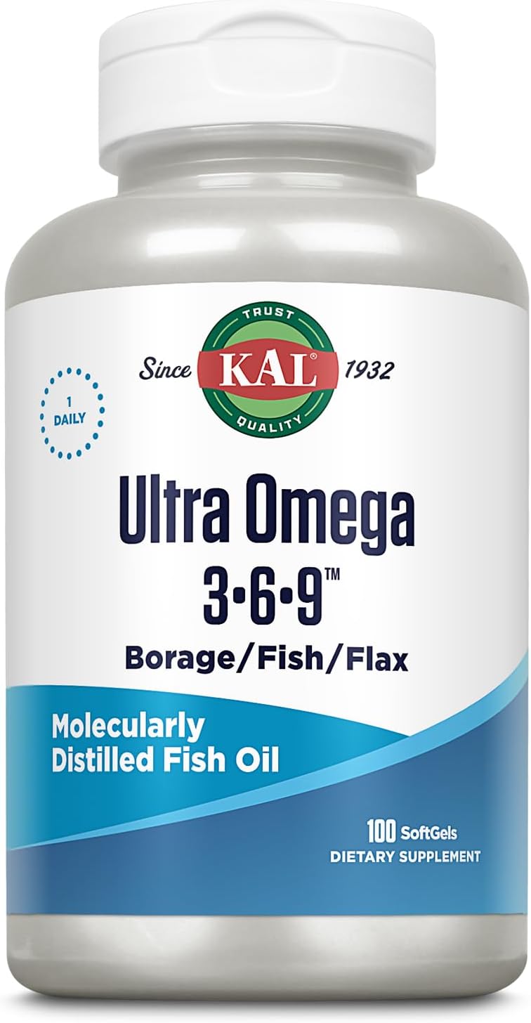 KAL Ultra Omega 3-6-9 1200mg | Fish Oil …