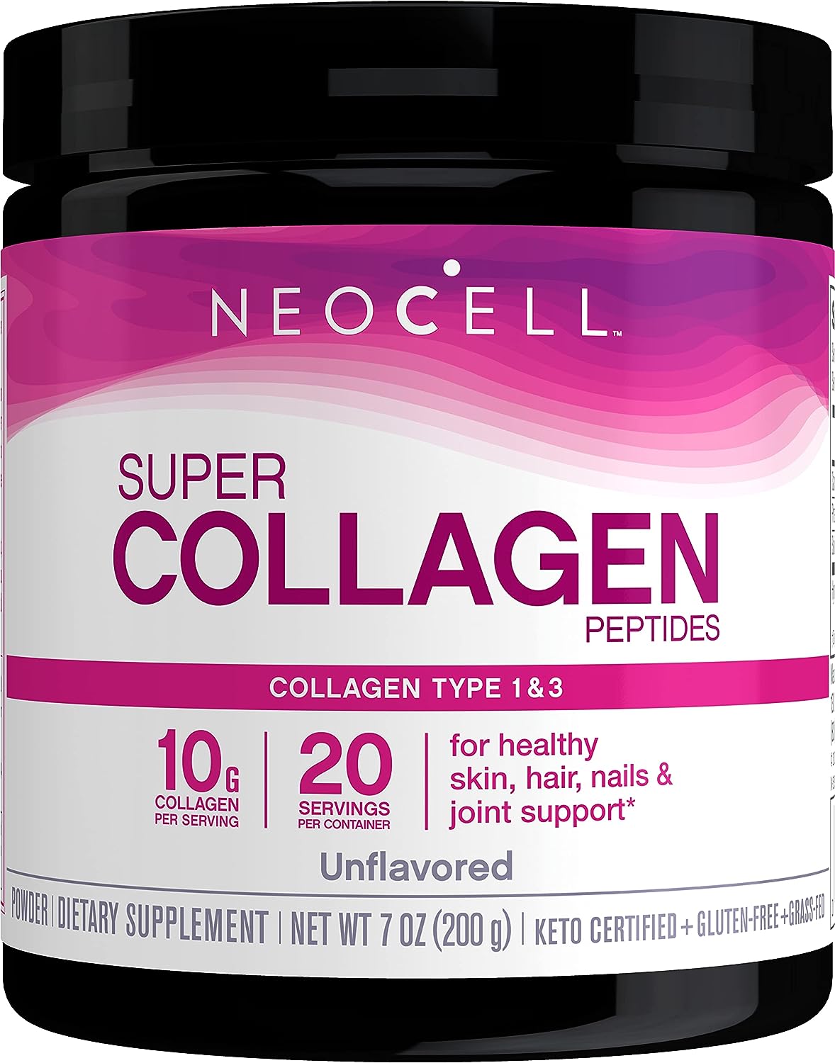 NeoCell Super Collagen Powder, 10g Collagen Peptides pe