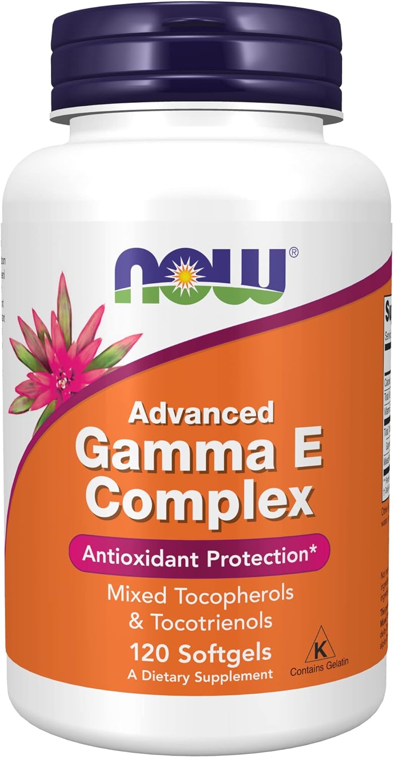 NOW Supplements, Advanced Gamma E Complex, Mixed Tocoph