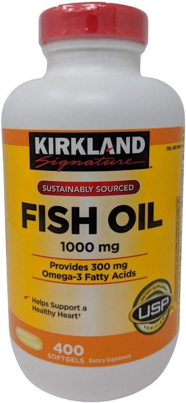 Kirkland Signature Fish Oil Co…