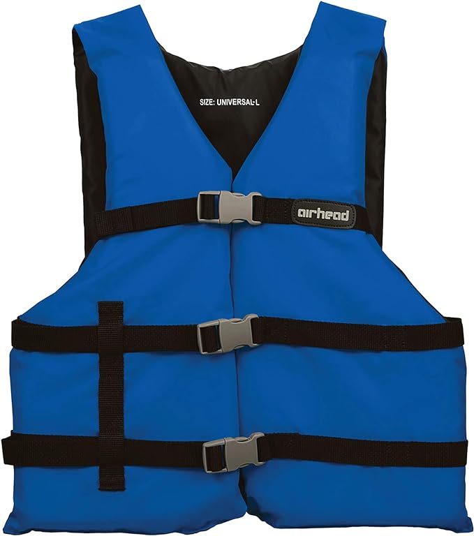 AIRHEAD General All Purpose Life Jacket, US Coast Guard Approved Type III Life Vest