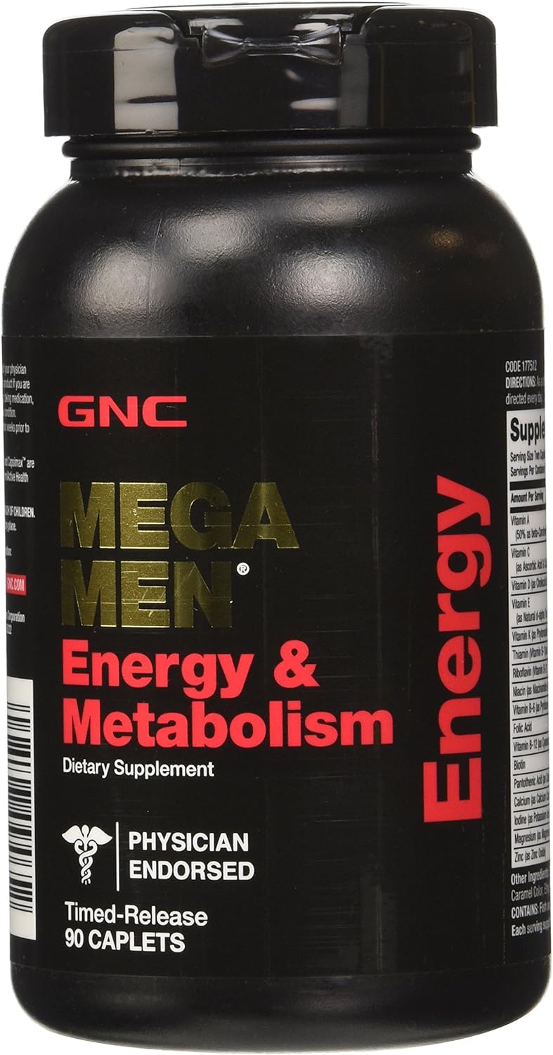 GNC Mega Men Energy and Metabo…