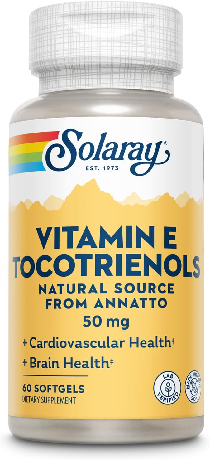 SOLARAY Vitamin E Tocotrienols 50mg | He…