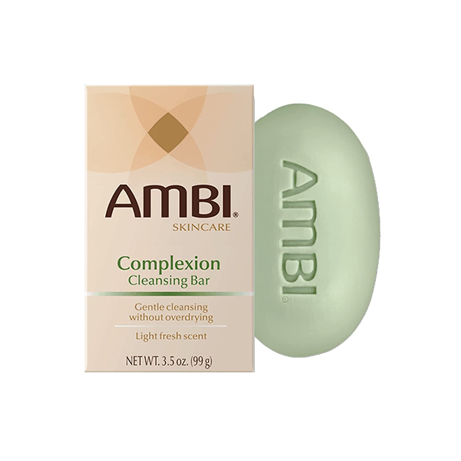 Ambi Skincare Bars Complexion Cleansing Bar, 3.5 Ounce (Pack of 6)