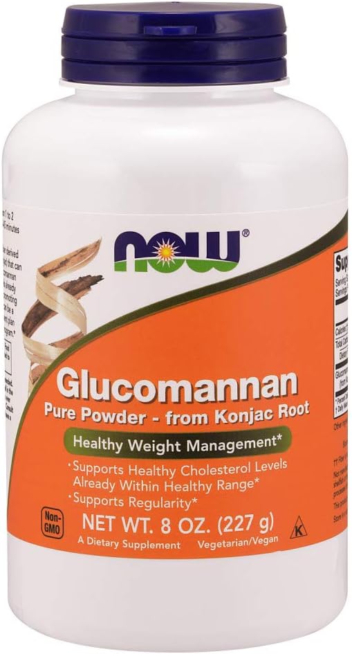 Glucomannan Powder 100% Pure Now Foods 8 oz Powder