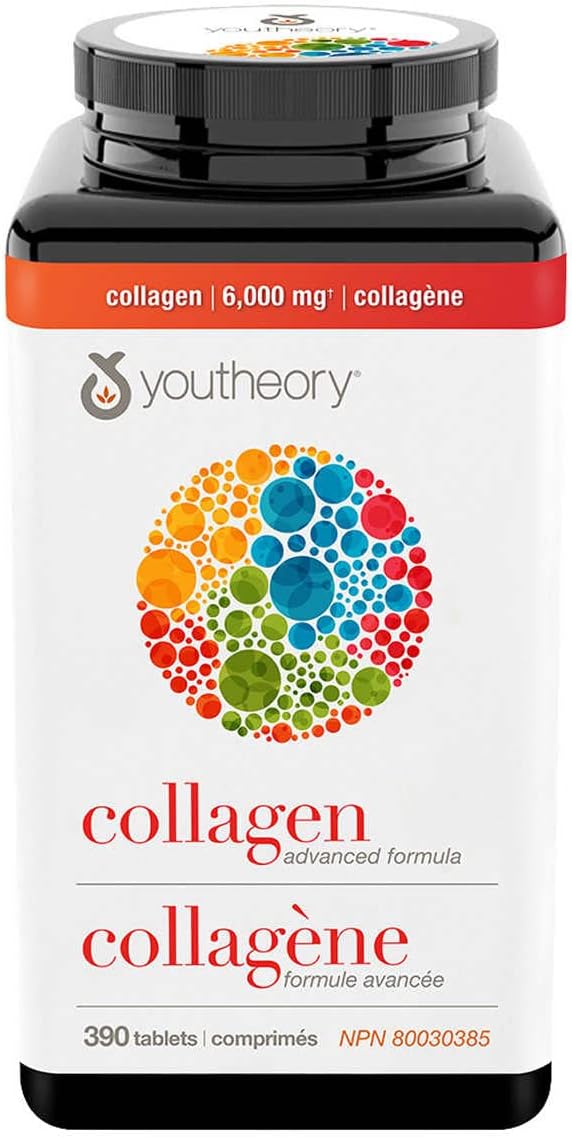 Youtheory Collagen Advanced Formula Tablets - 390 ct