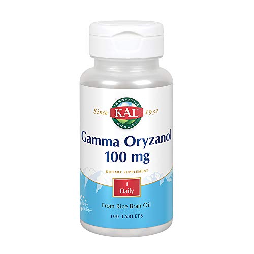 KAL Gamma Oryzanol 100 Mg 100 Tablets Powerful Antioxid