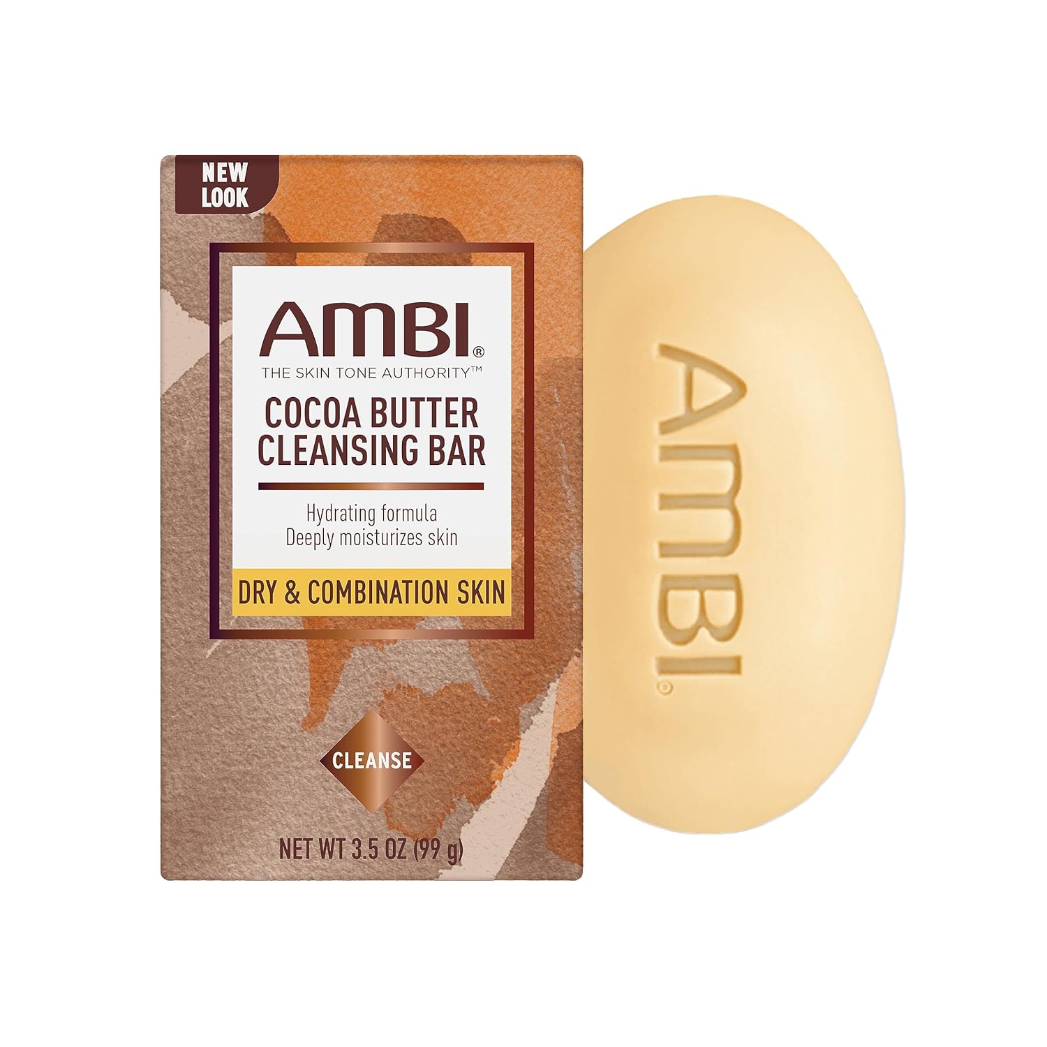 Ambi Cocoa Butter Cleansing Bar, 3.5 Ounce