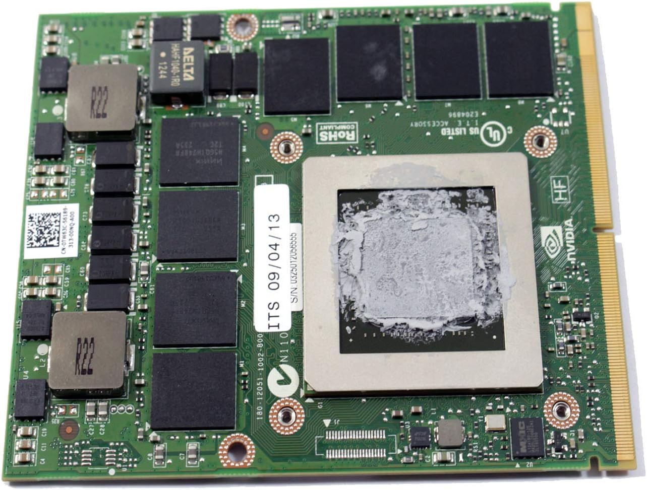 Nvidia Quadro K3000M 2GB GDDR5 MXM 3.0 Mobile GPU Lapto
