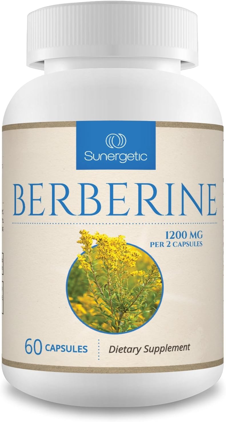 Premium Berberine Supplement - 1200mg of Berberine Per 